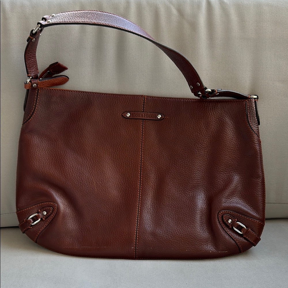 Cole Haan Brown Leather Shoulder Bag
